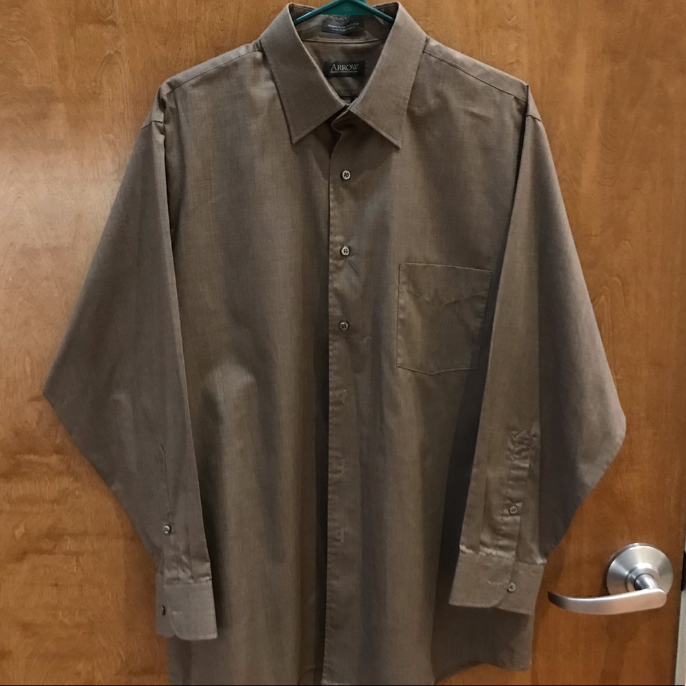 Arrow Men’s LS Dress Shirt - -L